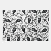 小型北の精神 キッチンタオル (横)