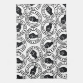 小型北の精神 キッチンタオル (縦)