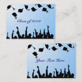 小型卒業の発表 コーリングカード (正面/裏面)