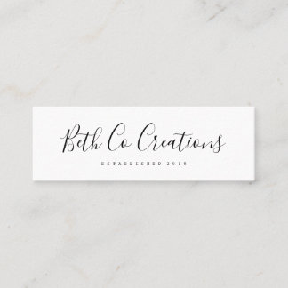 小型名刺 スキニー名刺