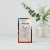 小型回転車輪オーバーレイ 名刺 (スタンド正面)