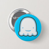 小型幽霊ピン 缶バッジ (正面&裏面)