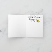 小型恵み勇気付けられるカード カード (内部)