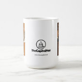 小型憲法のマグ コーヒーマグカップ (中央)