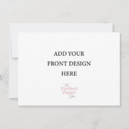 小型招待状テンプレート横(4.5 x 6.25) 招待状