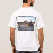 小型掘削機 Tシャツ (裏面)