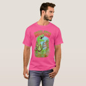 小型武器愛好家レックス恐竜の銃 Tシャツ (正面フル)