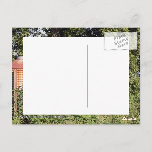 小型水塔 ポストカード (裏面)