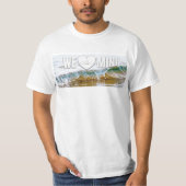 小型波愛ワイシャツ Tシャツ (正面)