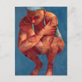 小型泳ぐ人3 2011 ポストカード (正面)