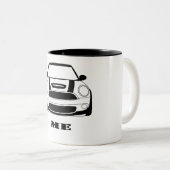 小型私2つの調子のマグ ツートーンマグカップ (正面右)