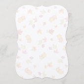 小型秋リーフパターン自然ファンプログラム紙 プログラム (裏面)