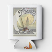 小型船警告芸品の飲みクール物 缶クーラー (裏面)