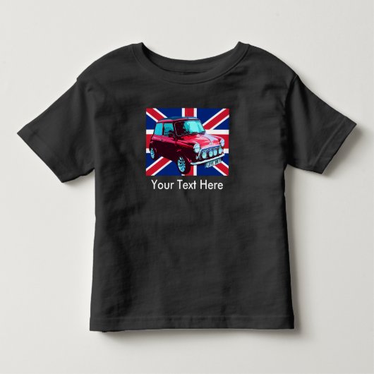 小型英国国旗 トドラーTシャツ (正面)