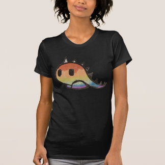小型虹の恐竜 Tシャツ