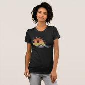 小型虹の恐竜 Tシャツ (正面フル)
