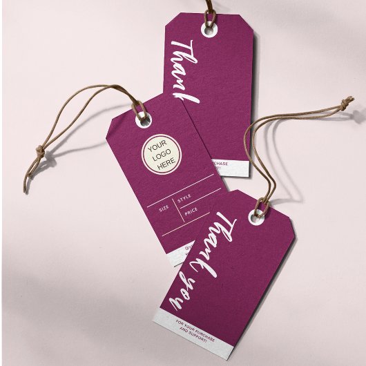 小型衣料品ブルゴーニュ価格ラベル ギフトタグ