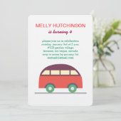 小型車 招待状 (スタンド正面)