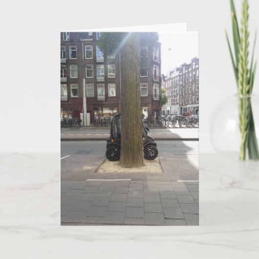 小型車。電気自動車。 シーズンカード (正面)