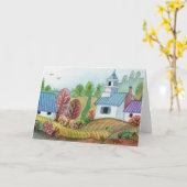 小型農地Lakescape カード (黄色い花)