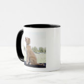 小型金落書き マグカップ (正面左)