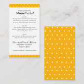 小型顔の説明書 名刺 (正面/裏面)