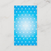 小型顔の説明書 名刺 (裏面)