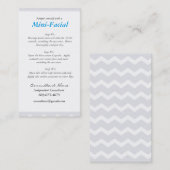 小型顔の説明書 名刺 (正面/裏面)