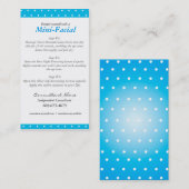 小型顔の説明書 名刺 (正面/裏面)