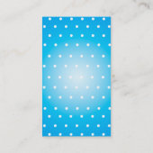 小型顔の説明書 名刺 (裏面)