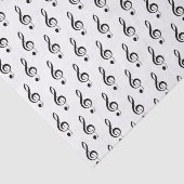 小型高音クレフ、 音符記号ミュージカルティッシュペーパー 薄葉紙 (詳細)