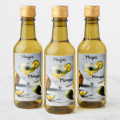 小型魔法液 ワインラベル (ボトル)