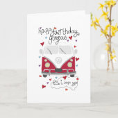 小型10.2 cm x 14.2 cm折り畳みグリーティングカード カード (黄色い花)