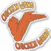 小型4" x 4"カットカスタムビニールステッカー シール (正面)