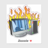 小型4" x 4"カットカスタムビニールステッカー シール (シート)