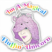 小型4" x 4"カットカスタムビニールステッカー シール (正面)