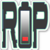 小型4" x 4"カットカスタムビニールステッカー シール (正面)