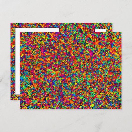 小型（ばちゃばちゃ）跳ねる – はがき (正面/裏面)