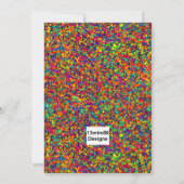 小型（ばちゃばちゃ）跳ねる – グリーティングカード シーズンカード (裏面)