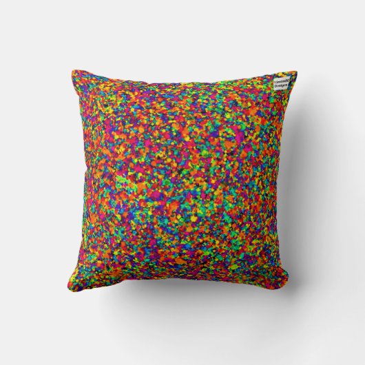 小型（ばちゃばちゃ）跳ねる – 枕 (裏面)