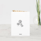 小型、4インチx 5.6インチカード カード (裏面)