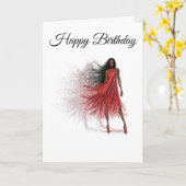 小型、4インチx 5.6インチ折り畳みグリーティングカード カード (黄色い花)