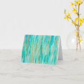 小型、4インチx 5.6インチ折り畳みグリーティングカード カード (黄色い花)