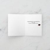 小型、4インチx 5.6インチ折り畳みグリーティングカード カード (内部)