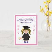 小型、4インチx 5.6インチ折り畳みグリーティングカード カード (黄色い花)