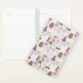 小型（5.5インチ×8.5インチ）、懸命カバー、ホワイトスパイラルプラン プランナー手帳 (ディスプレー)