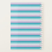 小型（5.5インチx 8.5インチ）プランナー プランナー手帳 (裏面)