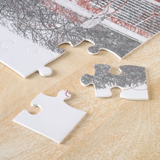 小型(Biro) ジグソーパズル (側面)