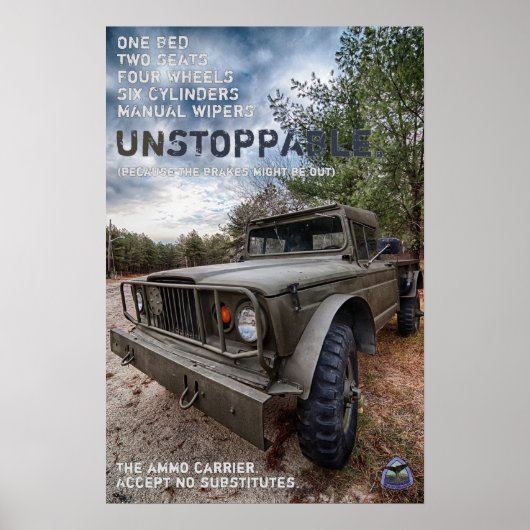小型Ammoキャリア停止不能ポスター ポスター (正面)