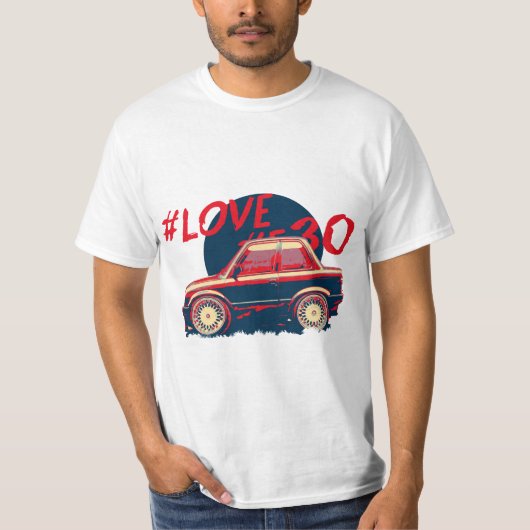 小型BMW E30 Tシャツ (正面)
